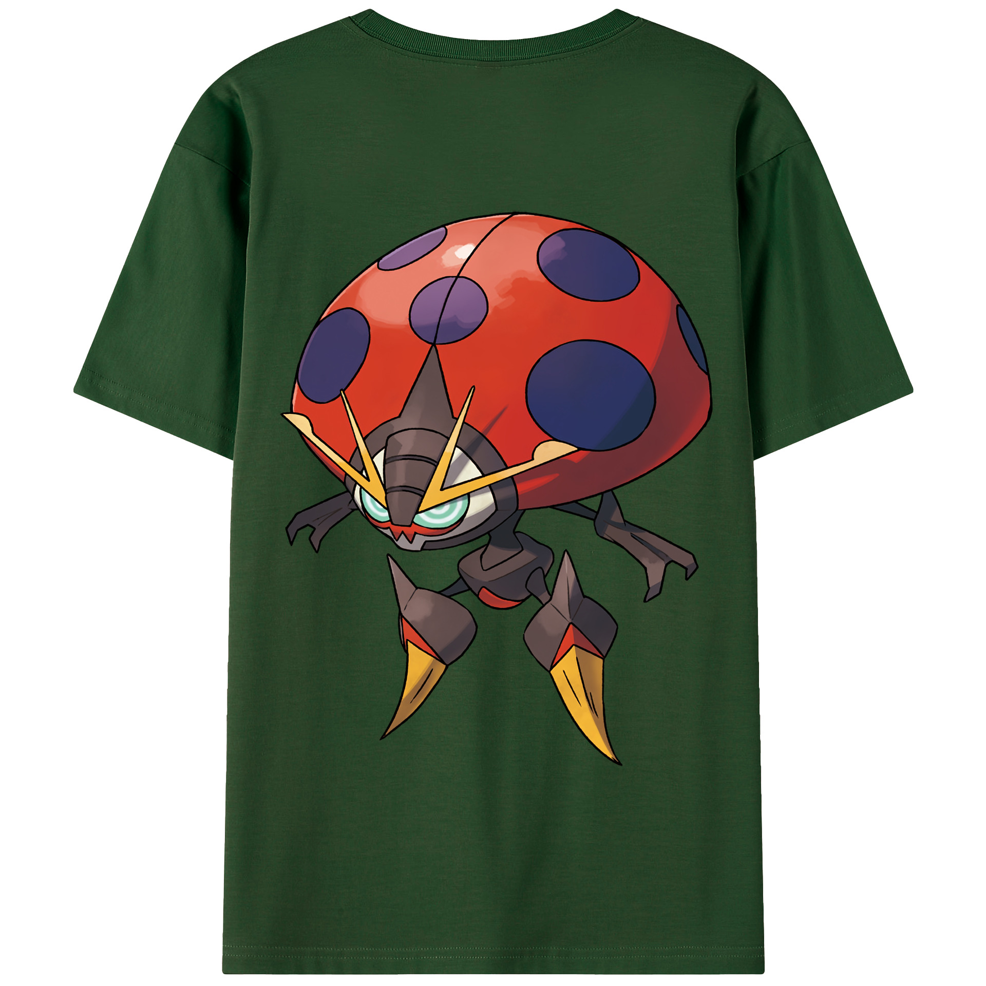 （画像用） ポケットモンスター Pokémon 綿100％半袖Tシャツ（背面プリント）
